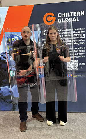 Chiltern Global launches its own range of interlocking public order shields